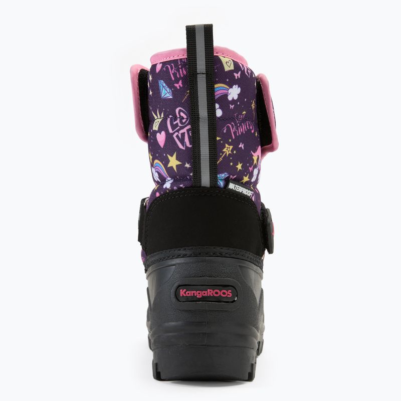 Kangaroos K-Shell II children's snow boots purple / princess 6