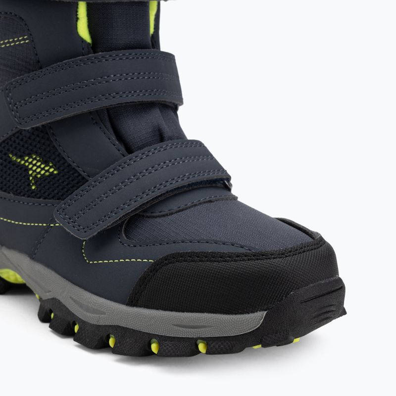 KangaROOS K-Robi KTX children's snow boots dark navy/lime 7