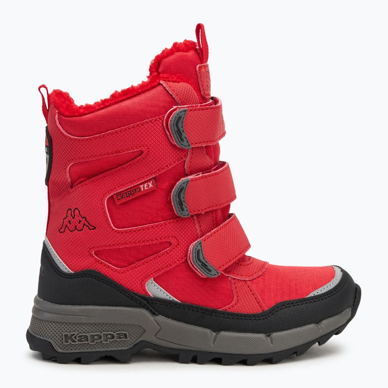 Kappa Vipos Tex red/black children's snow boots 2