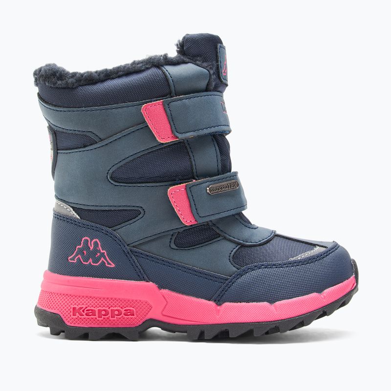 Kappa Cekis Tex navy/pink children's snow boots 2