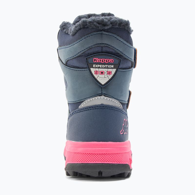 Kappa Cekis Tex navy/pink children's snow boots 6