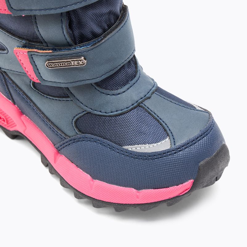 Kappa Cekis Tex navy/pink children's snow boots 7