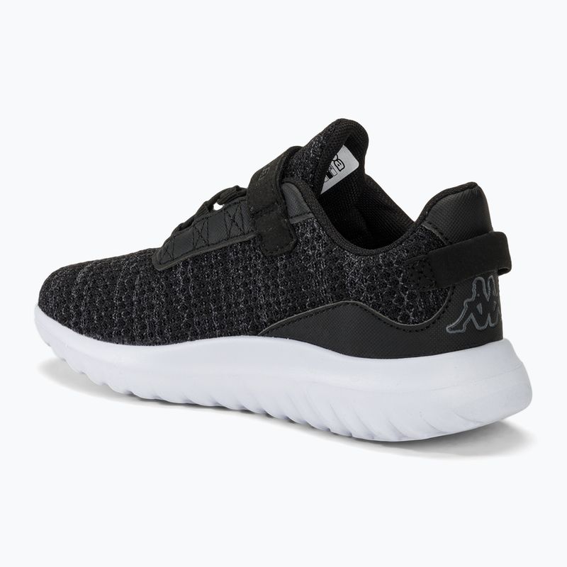 Kappa Jarek children's shoes black/white 3