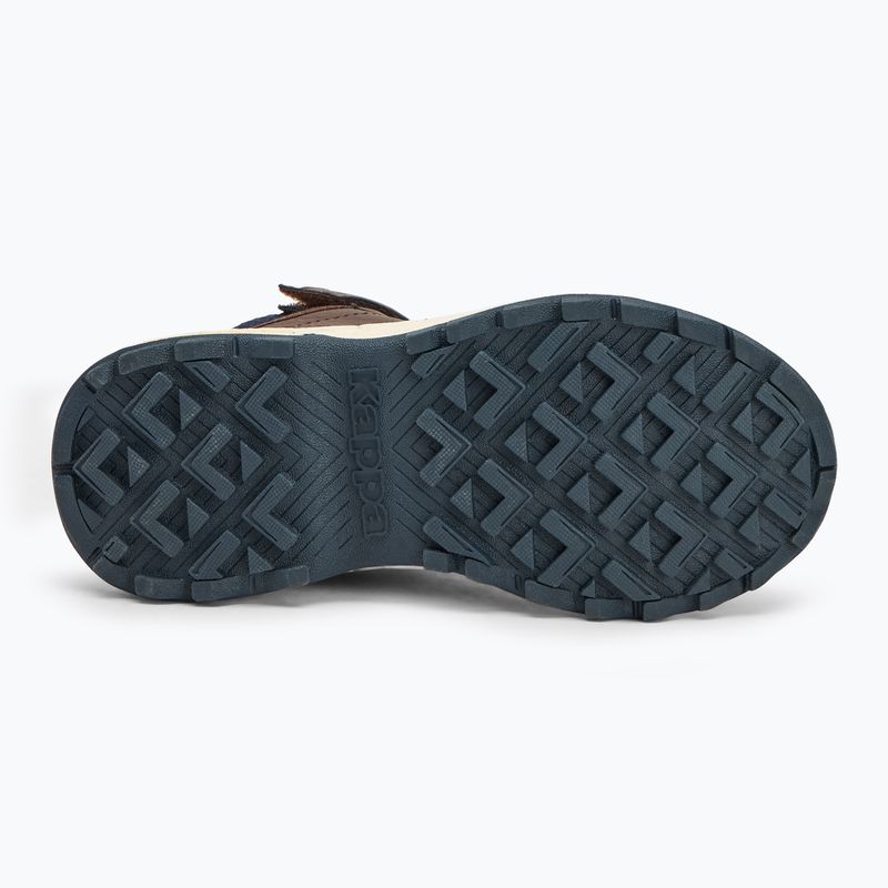 Kappa Thulium Tex brown/navy children's shoes 4