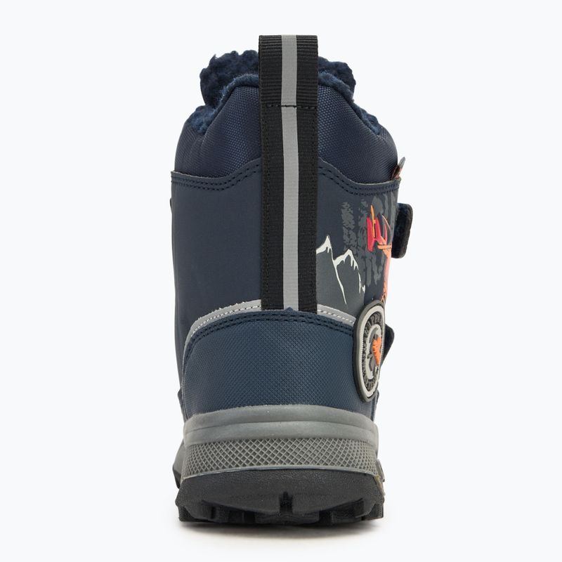 Kappa Mountres Tex children's snow boots navy/orange 6