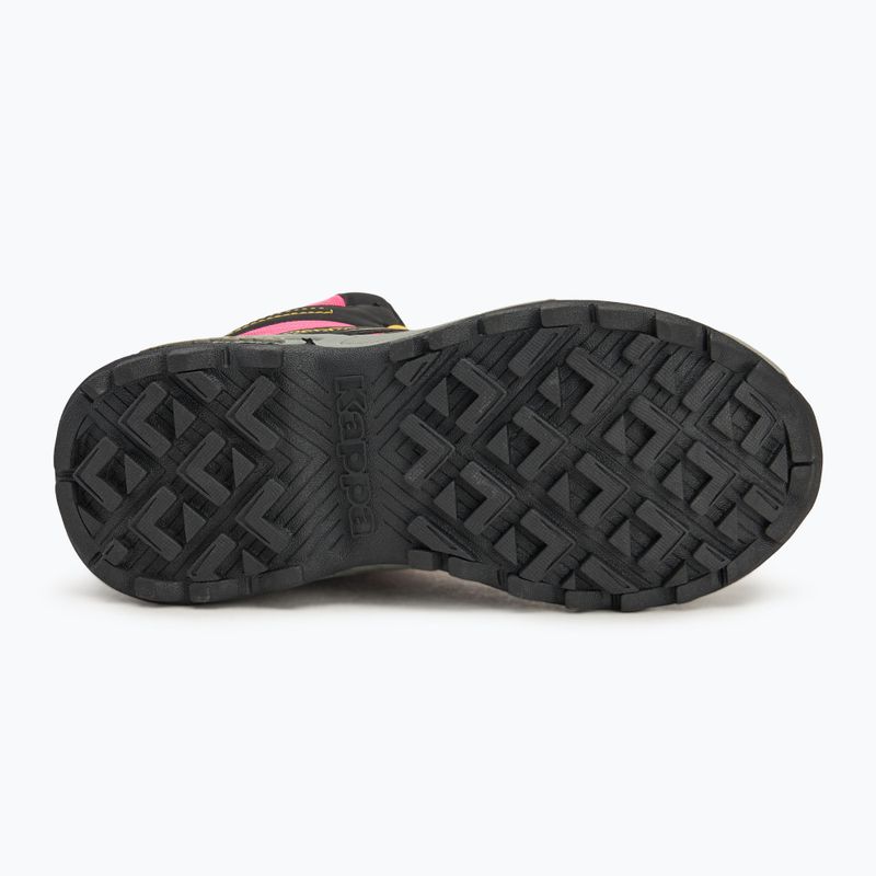 Kappa Boxford Mid Tex pink/yellow children's shoes 4
