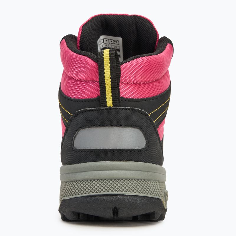 Kappa Boxford Mid Tex pink/yellow children's shoes 6