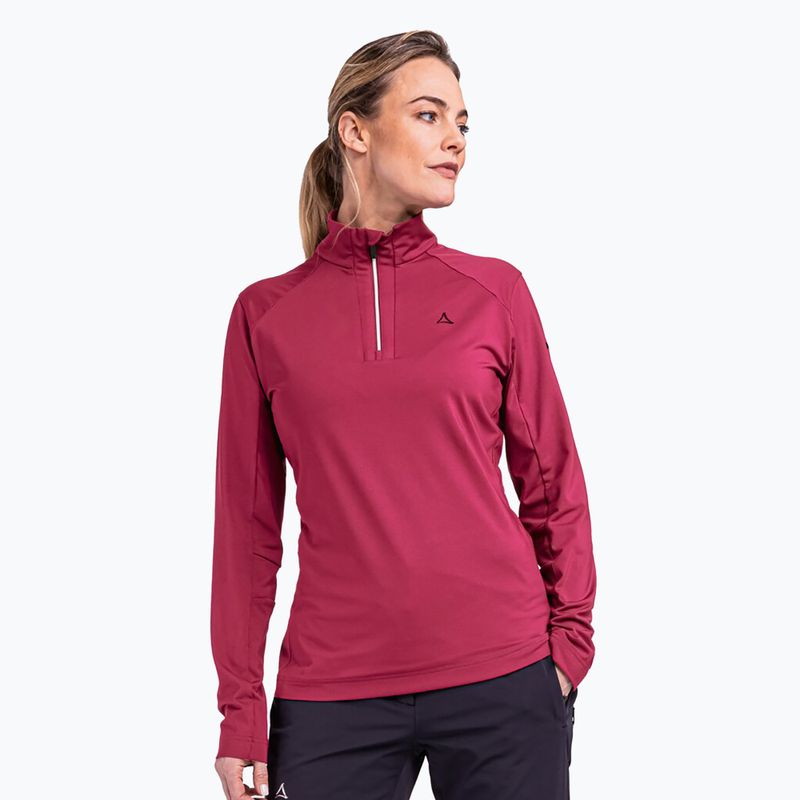 Women's ski sweatshirt Schöffel Fiss merlot