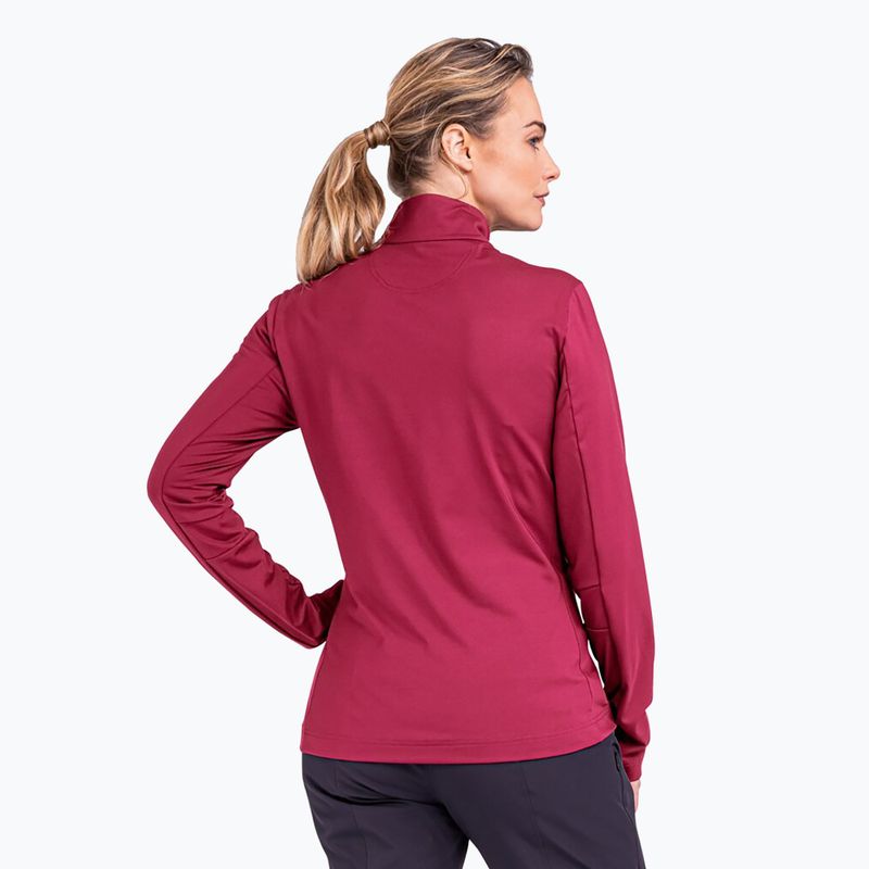 Women's ski sweatshirt Schöffel Fiss merlot 2