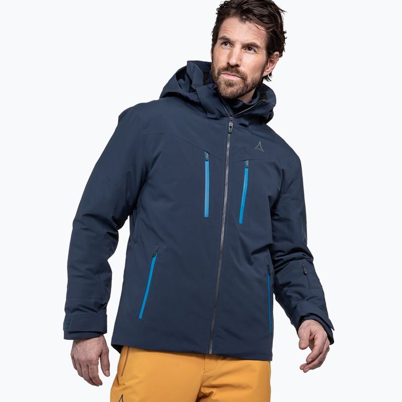 Men's ski jacket Schöffel Tanunalpe navy blazer