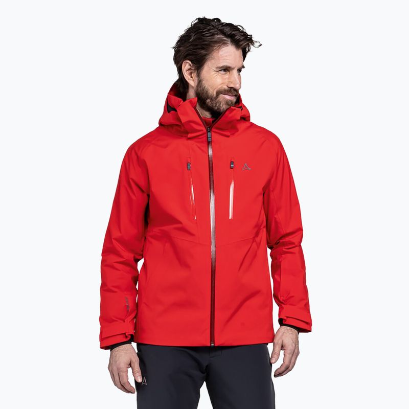 Men's ski jacket Schöffel Bliggs barbados cherry