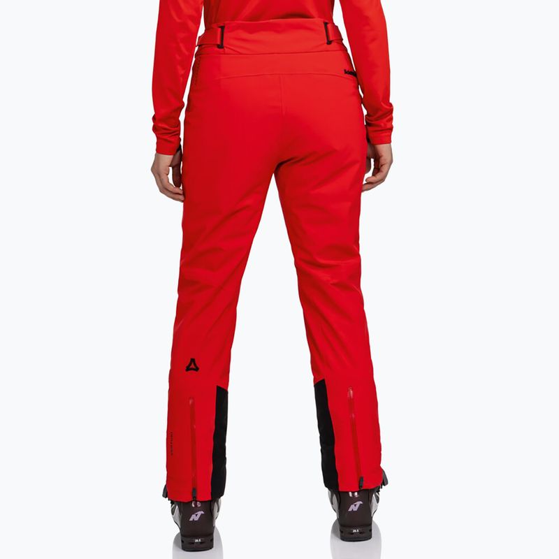 Women's ski trousers Schöffel Skyra scarlet red 2