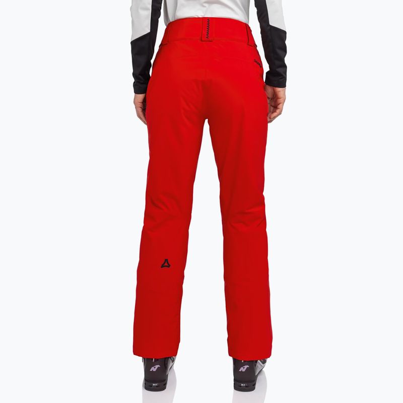 Women's ski trousers Schöffel Pine scarlet red 2