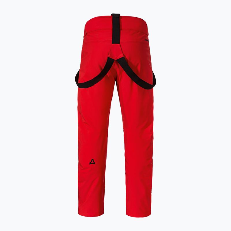 Men's ski trousers Schöffel Pine scarlet red 8