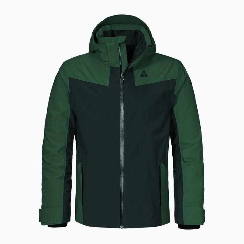 Men's ski jacket Schöffel Trifex dark jade 4