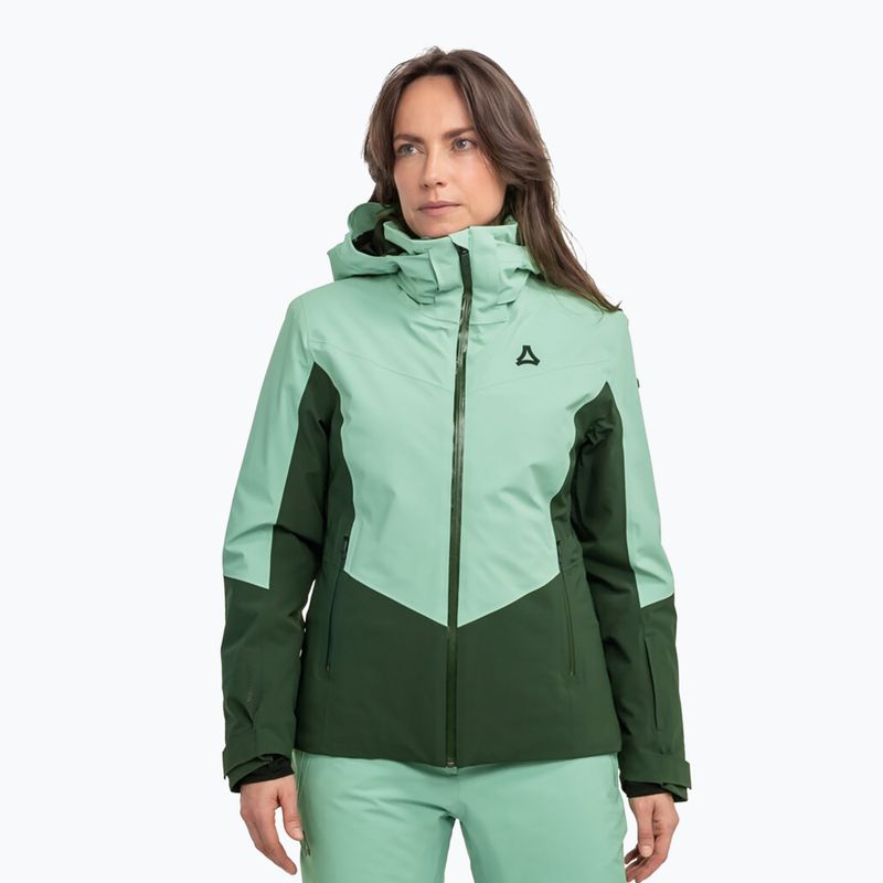 Women's ski jacket Schöffel Safuna gem jade