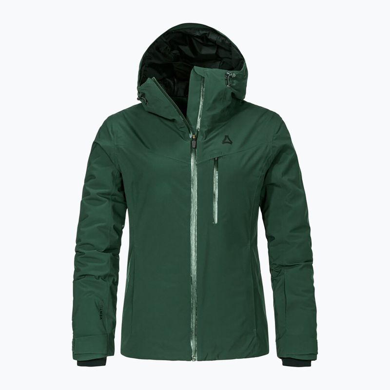 Women's ski jacket Schöffel Nollen dark jade 4