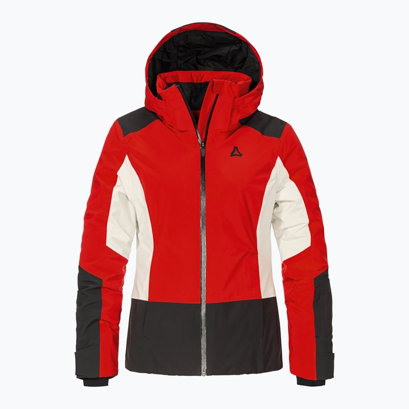Women's ski jacket Schöffel Zandwel scarlet red 4