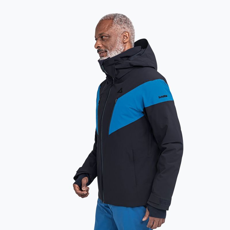 Men's ski jacket Schöffel Safuna navy blazer 4