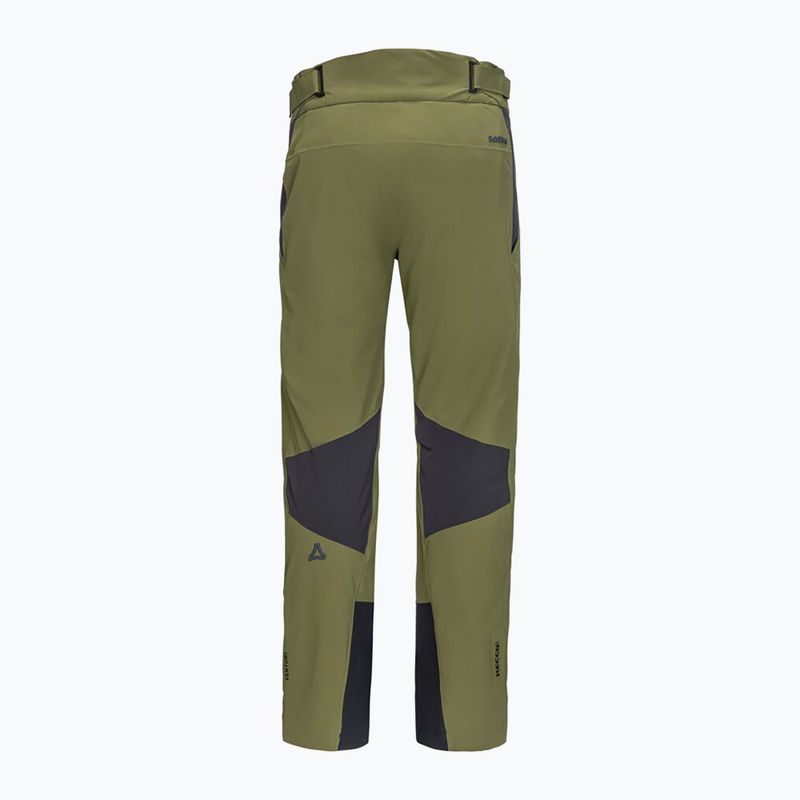 Men's ski trousers Schöffel Levivo avocado branch 2