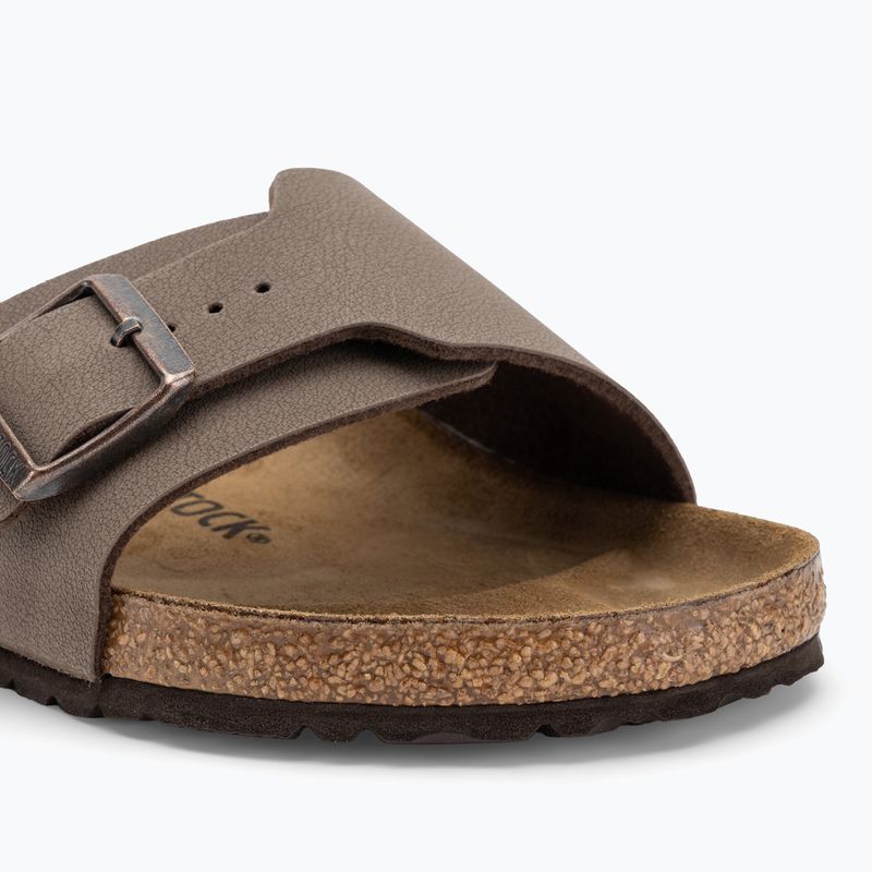 BIRKENSTOCK women's Catalina BFBC Regular mocha flip-flops 7