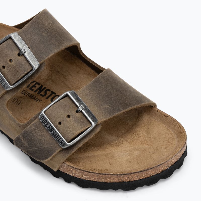Slides BIRKENSTOCK Arizona LEOI Narrow faded khaki 7