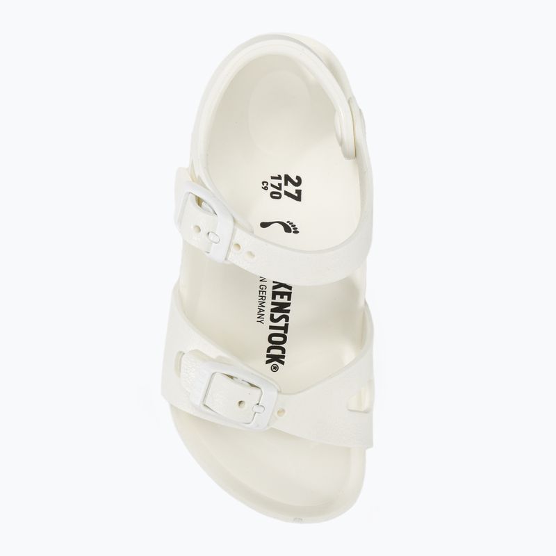 BIRKENSTOCK Rio EVA Narrow white children's sandals 5