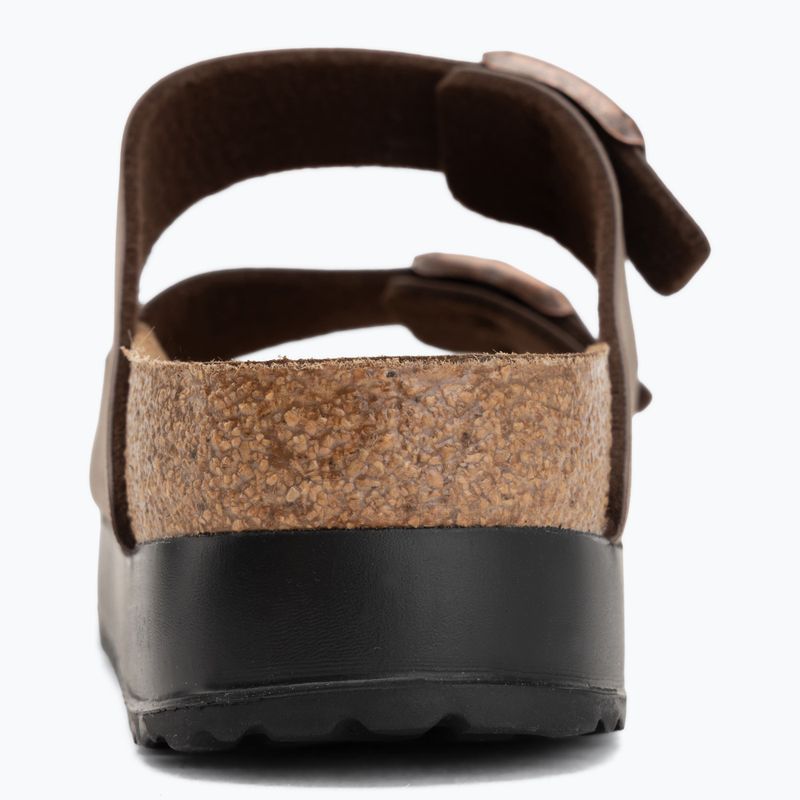 Klapki BIRKENSTOCK x Papillio Arizona Flex Platform Birko-Flor Narrow mocca 6