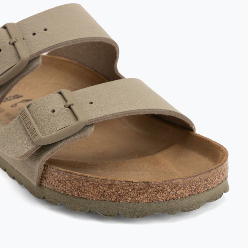 Slides BIRKENSTOCK Arizona Birko-Flor faded khaki 7