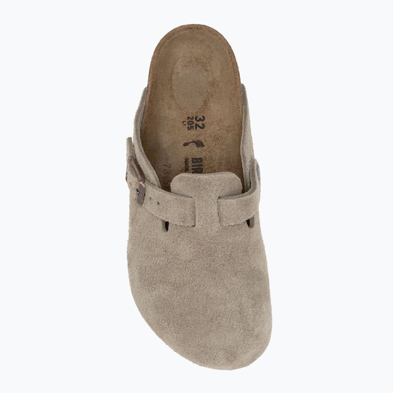 BIRKENSTOCK Boston Kids Narrow taupe flip-flops 5