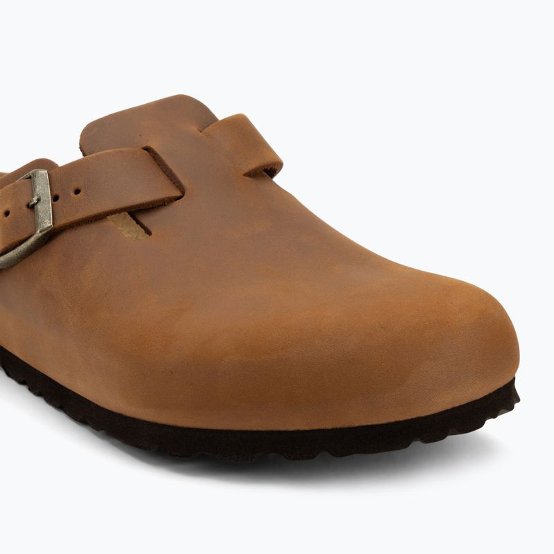 BIRKENSTOCK Boston LEOI Regular cognac flip-flops 7
