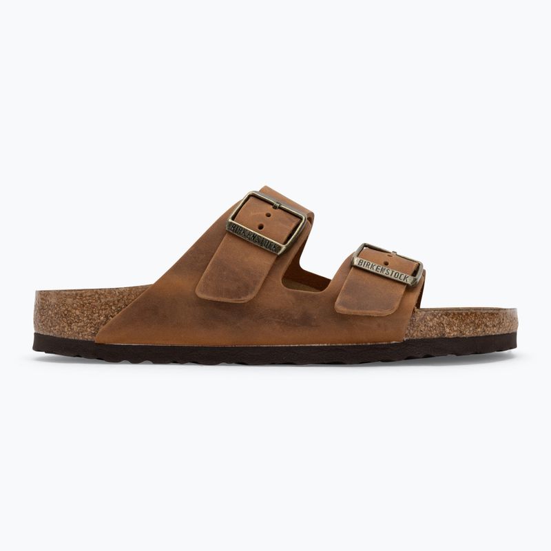 BIRKENSTOCK Arizona LEOI Regular cognac flip-flops 2