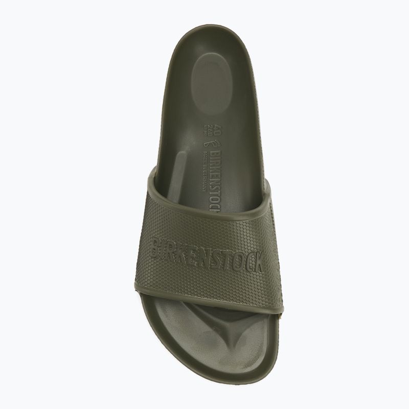 BIRKENSTOCK Barbados EVA Regular khaki flip-flops 5