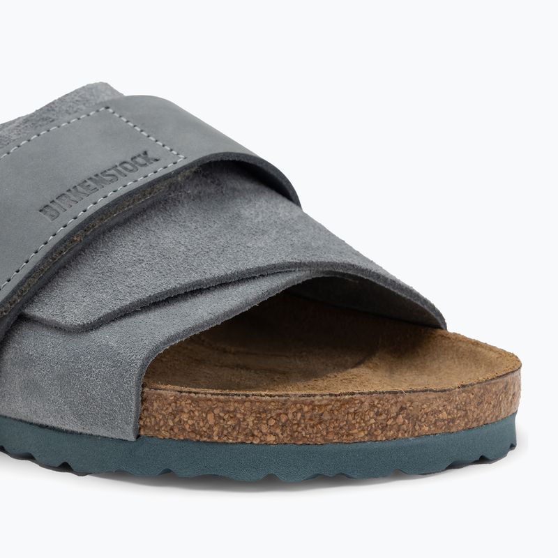 BIRKENSTOCK Kyoto LENB/LEVE Narrow flip-flops basalt gray 7