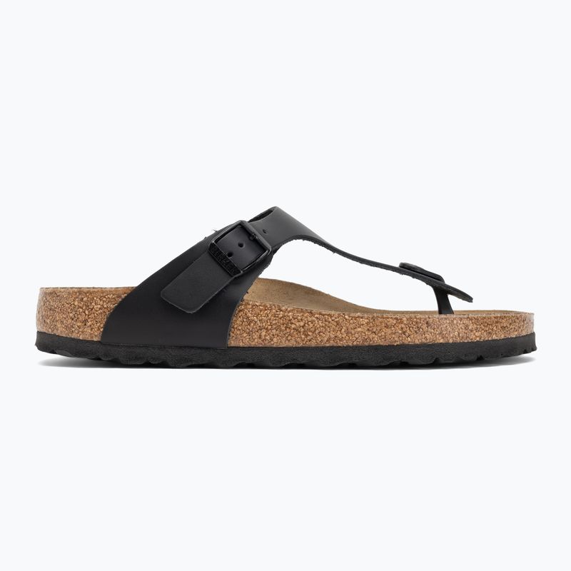 BIRKENSTOCK Gizeh NL Regular black flip flops 2