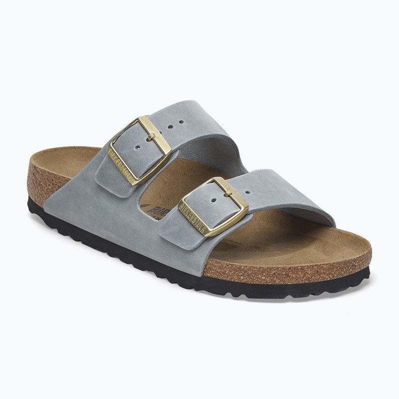 Women's slides BIRKENSTOCK Arizona LEOI Narrow basalt gray 8