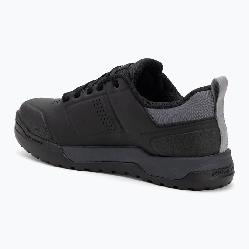 Men's adidas FIVE TEN Impact Pro core black/grey three/grey six platform cycling shoes 3