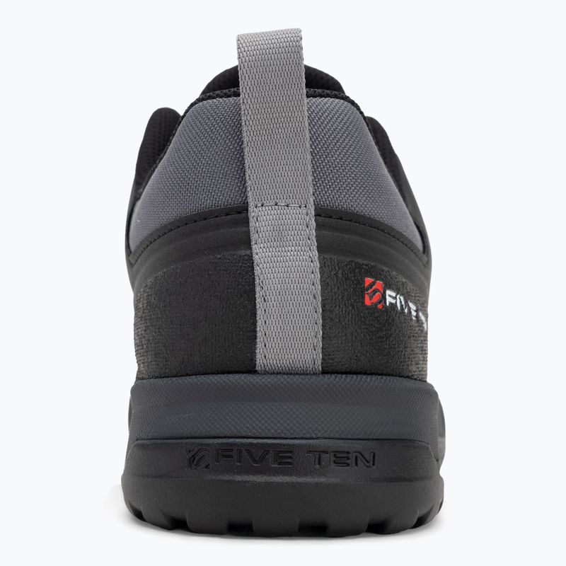 Men's adidas FIVE TEN Impact Pro core black/grey three/grey six platform cycling shoes 6