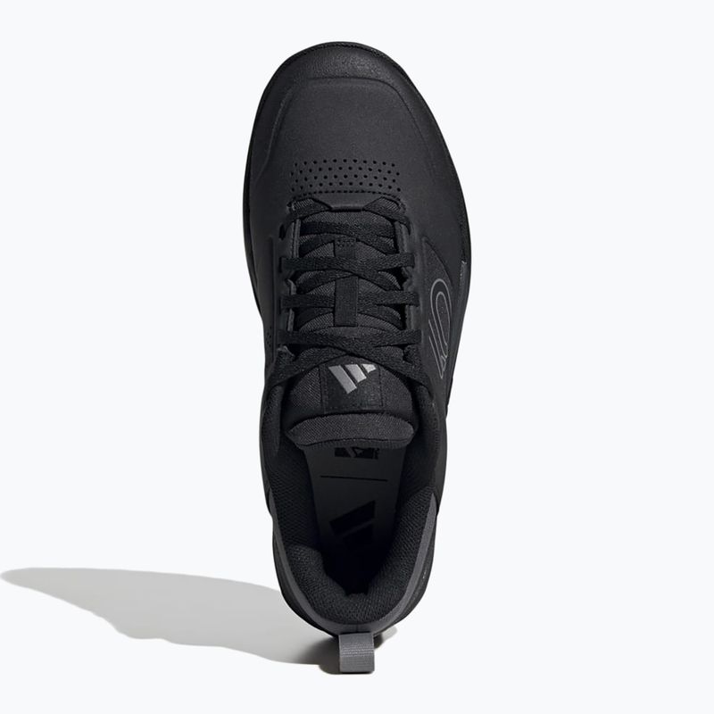 Men's adidas FIVE TEN Impact Pro core black/grey three/grey six platform cycling shoes 3