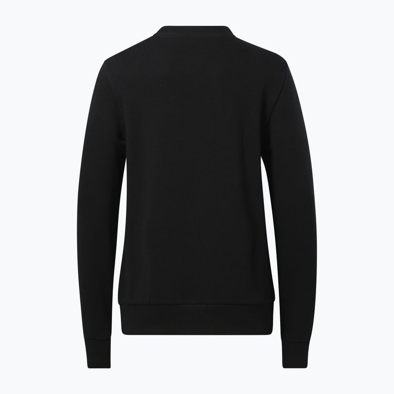 Women's sweatshirt Reebok Identity Small Logo French Terry Crew black 2