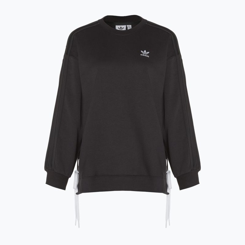 Women's adidas Laced Crew sweatshirt black