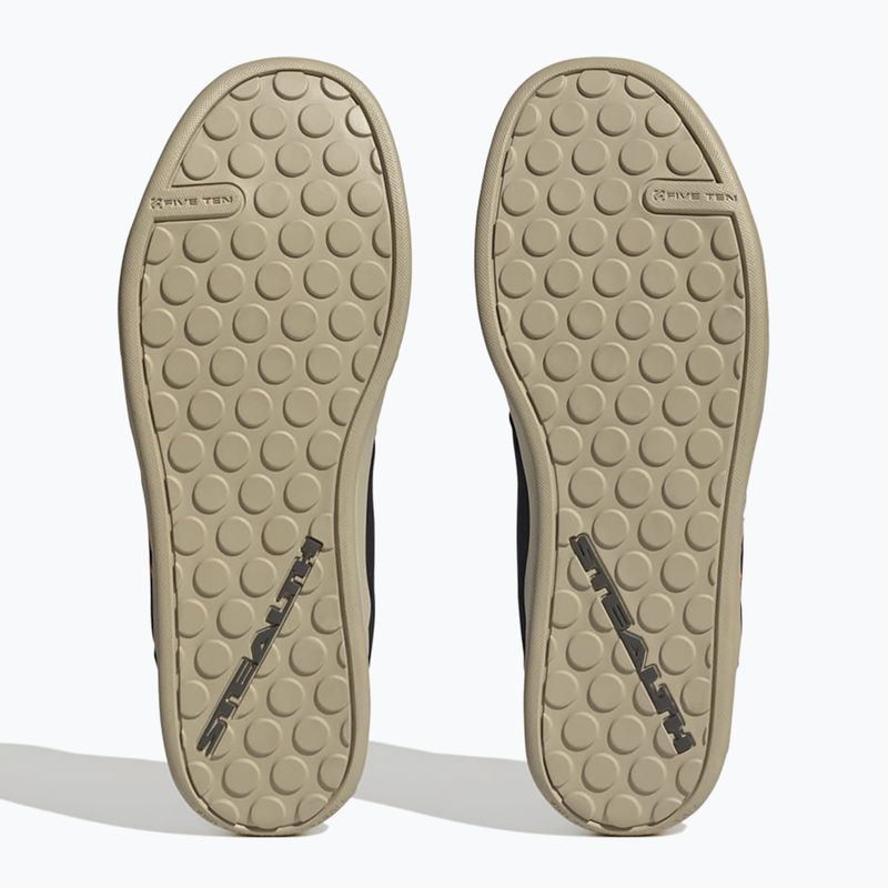 Men's cycling platform shoes adidas FIVE TEN Freerider Pro Canvas wonder steel/legend ink 12