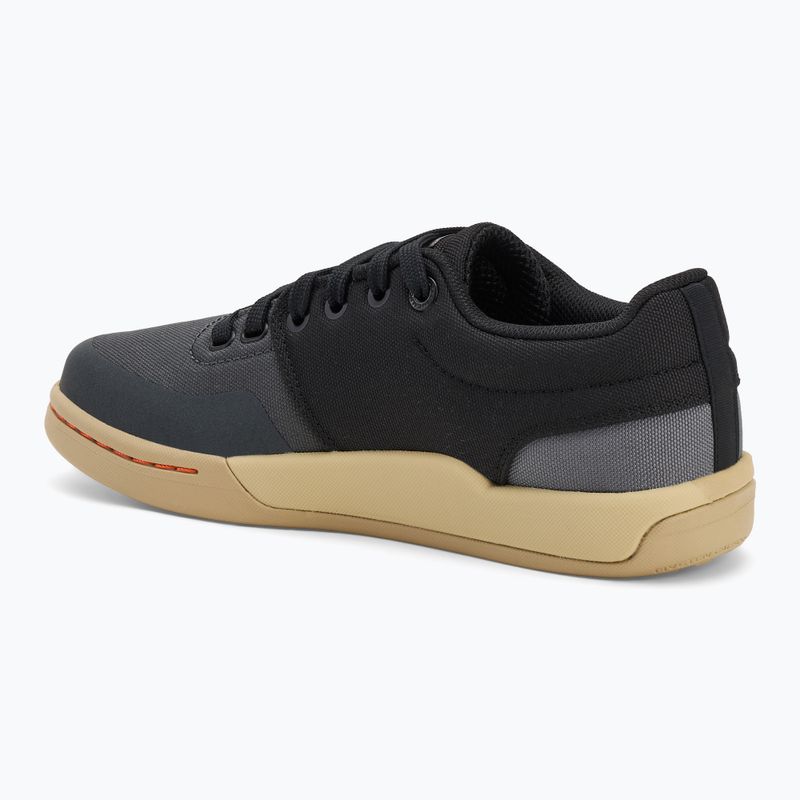 Women's platform cycling shoes adidas FIVE TEN Freerider Pro Canvas W grey six/grey four/impact orange 3