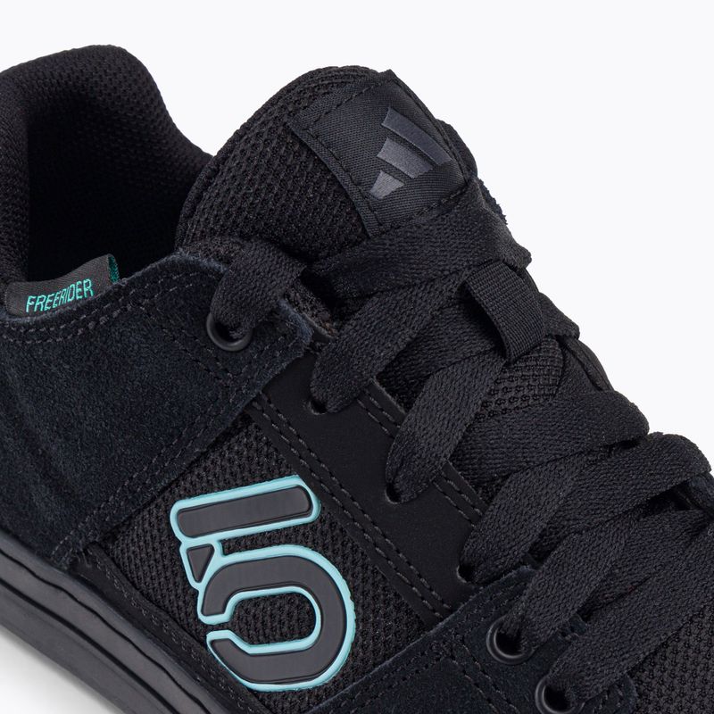 Women's platform cycling shoes adidas FIVE TEN Freerider core black/core black/grey six 8