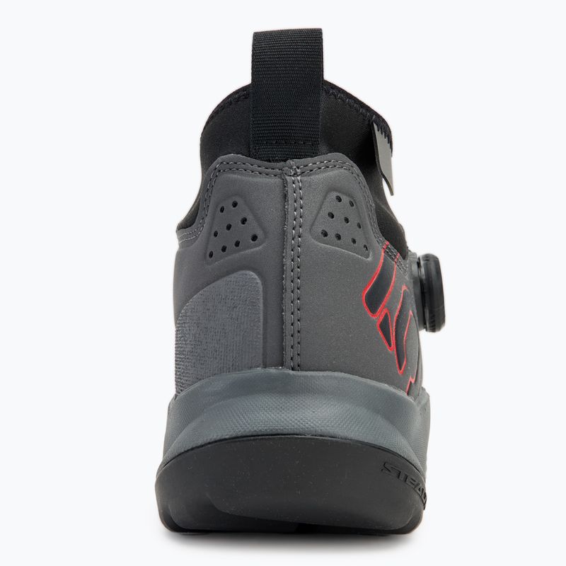 Men's MTB cycling shoes adidas FIVE TEN Trailcross Pro Clip-In grey five / core black / red 6