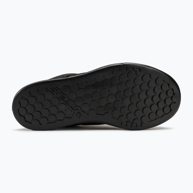 Men's platform cycling shoes adidas FIVE TEN Freerider Canvas core black/dgh solid grey/grey five 4