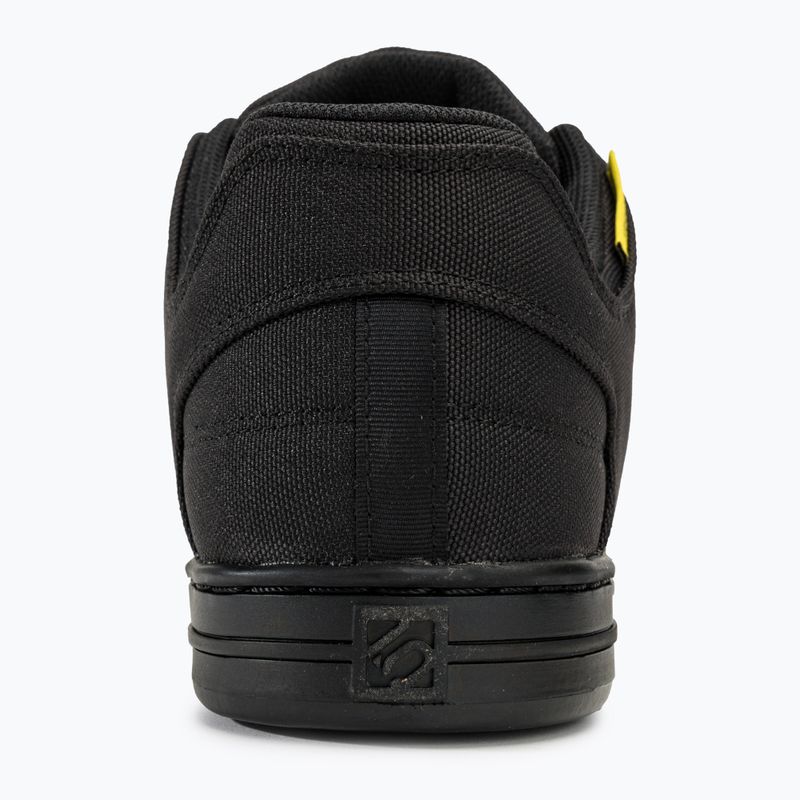 Men's platform cycling shoes adidas FIVE TEN Freerider Canvas core black/dgh solid grey/grey five 6