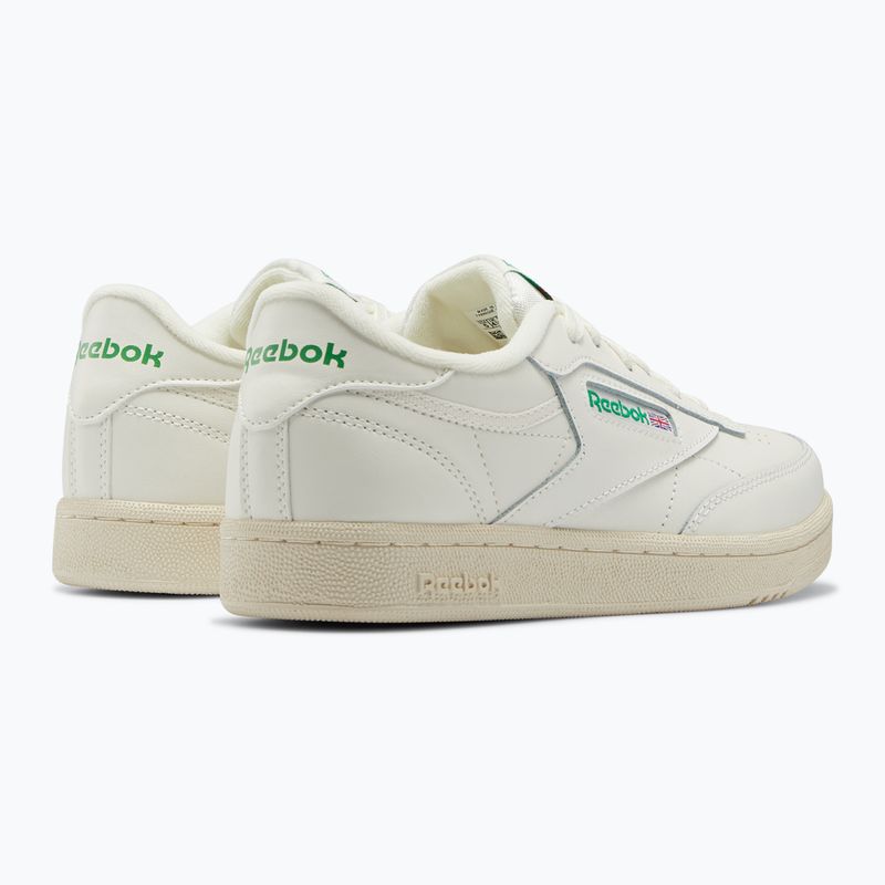 Reebok Club C chalk/chalk/glegrn children's shoes 3