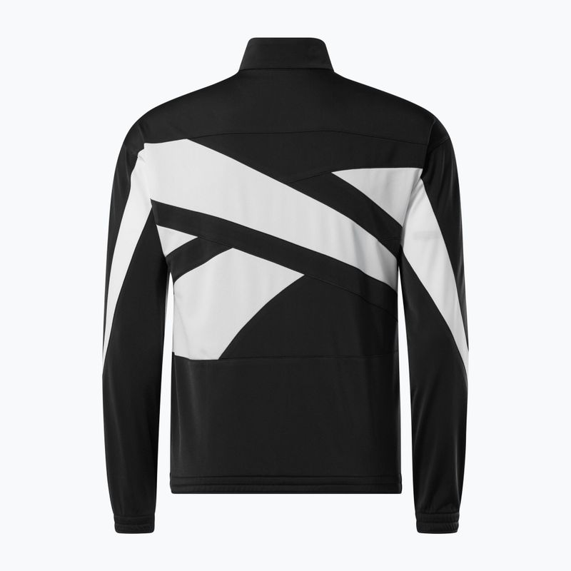 Men's Reebok Identity Vector Knit night black/white sweatshirt 2