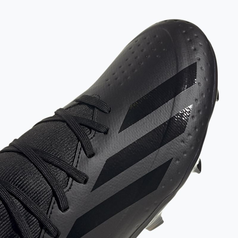 Men's adidas X Crazyfast 3 FG core black football boots 8